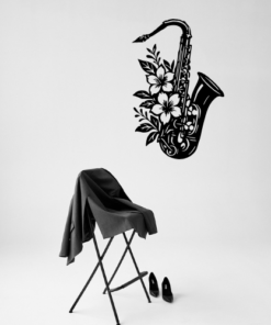 Saxofón de flores