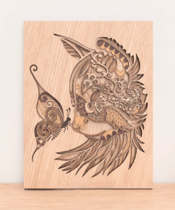 El gato y la mariposa