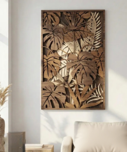 Arte mural Monstera