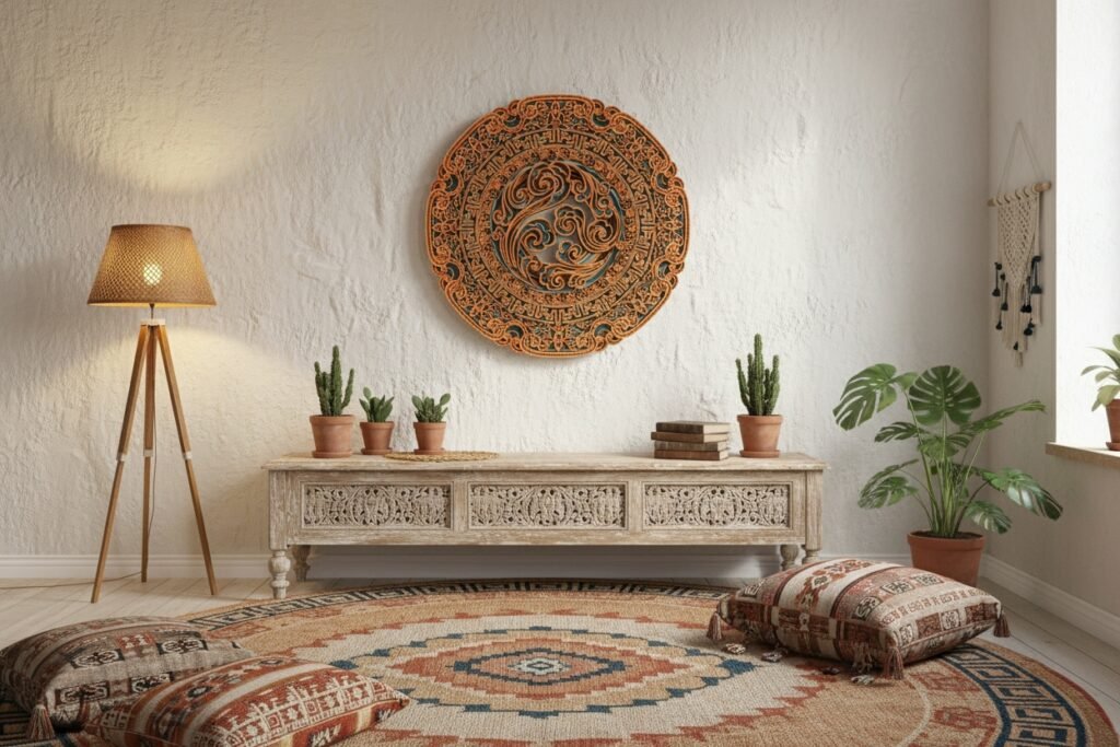 Decoración de pared mandalas