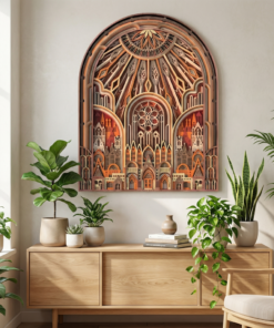 Catedral gótica en 3D