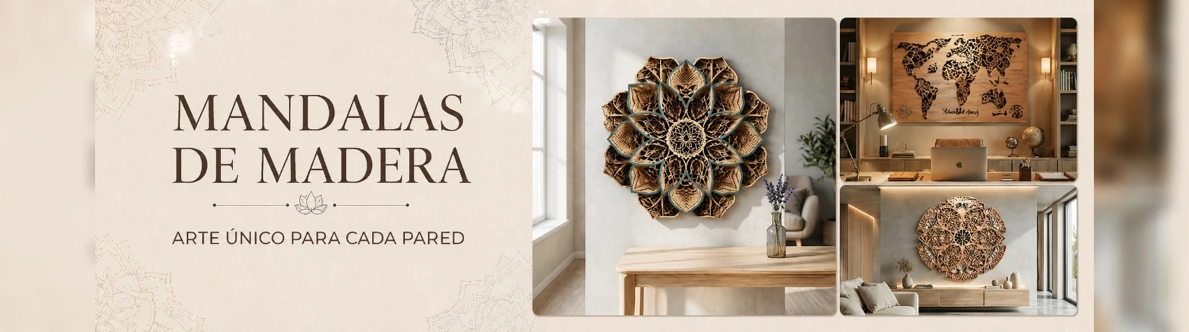 Mandalas de madera