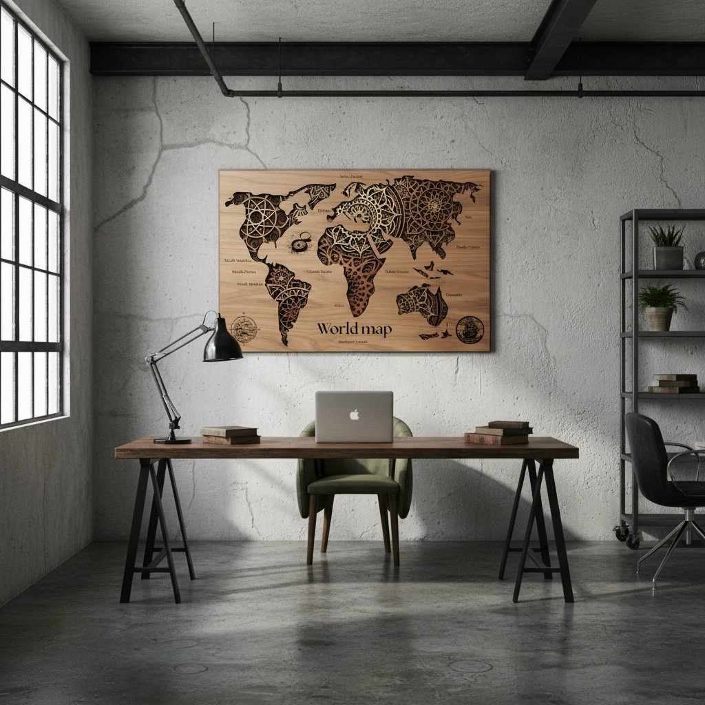 Decoración de pared para oficinas