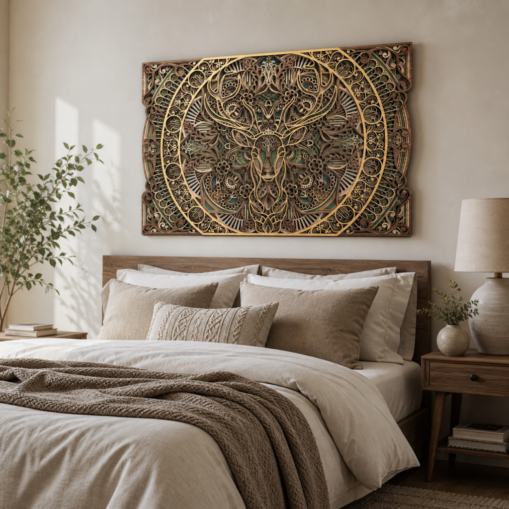 Cómo elegir el tamaño adecuado de decoración de pared