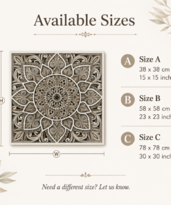 Ivory Serenity Mandala