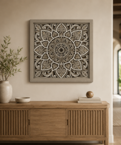 Ivory Serenity Mandala
