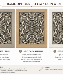 Ivory Serenity Mandala