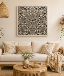 Ivory Serenity Mandala