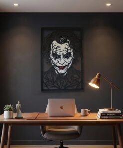 Retrato del Joker hecho a mano - Imagen 4