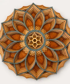 Blooming Harmony Mandala - Imagen 9