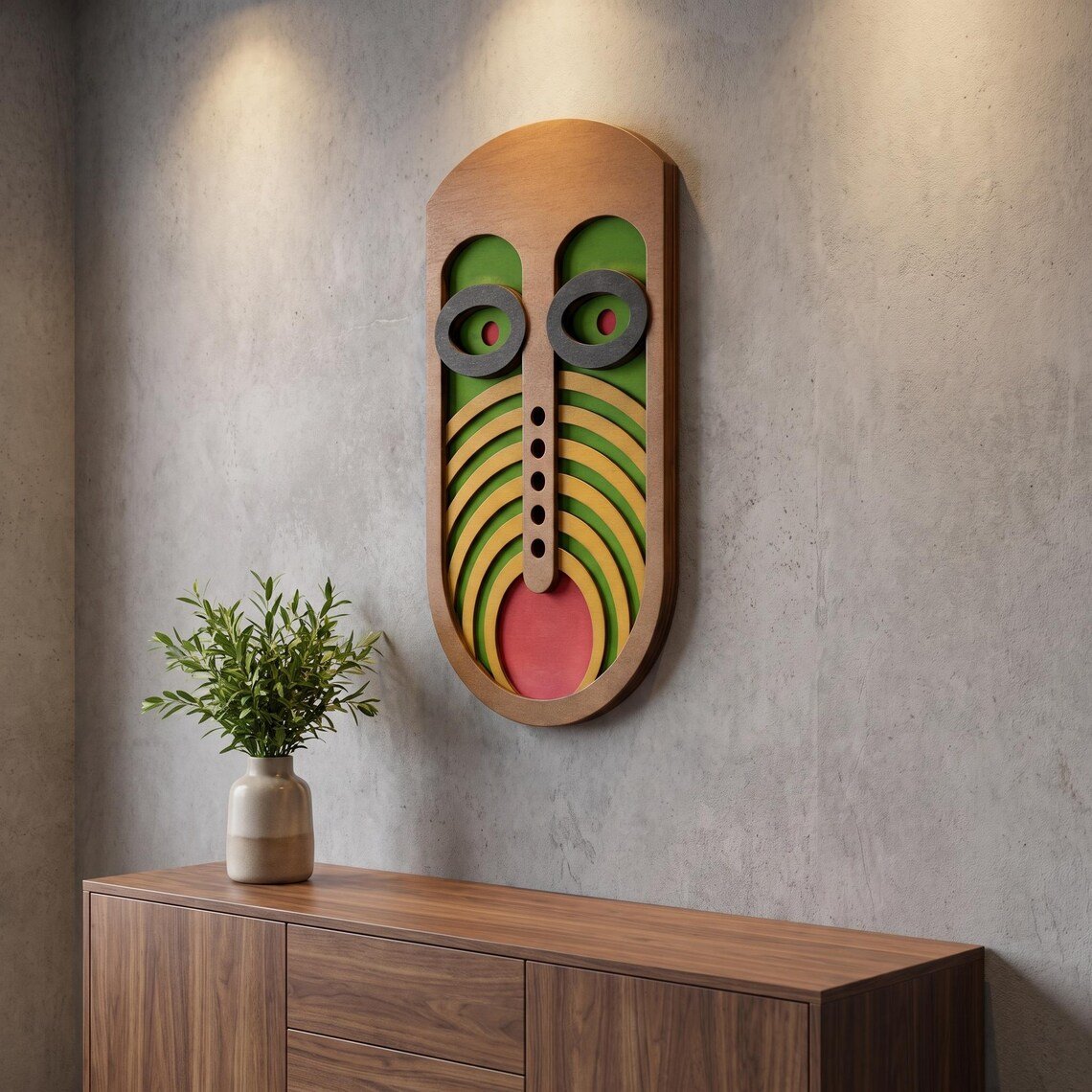 Savanna Rhythm Mask - Imagen 3