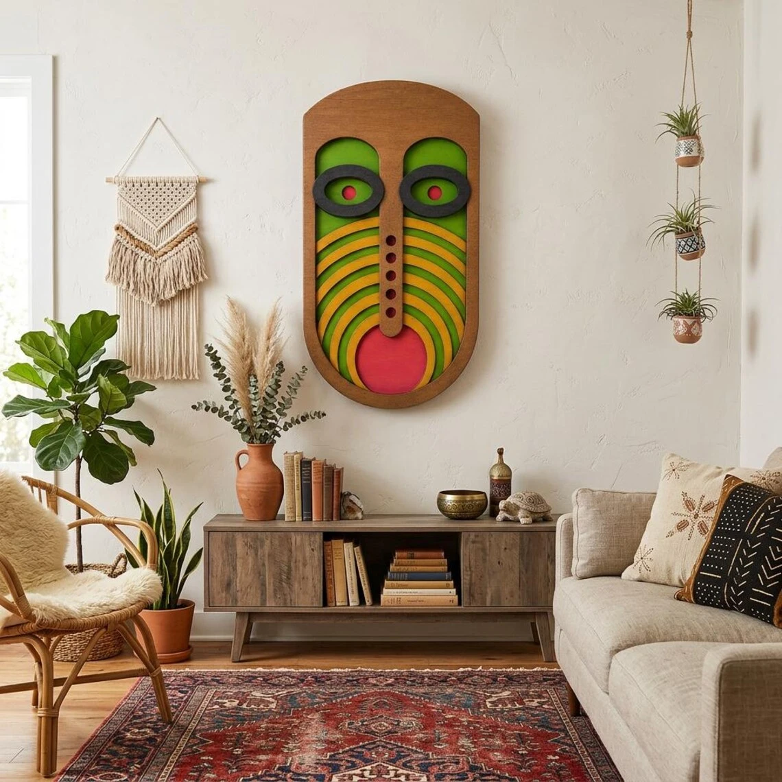 Savanna Rhythm Mask - Imagen 2