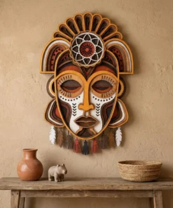 Tribal Sun Spirit Mask