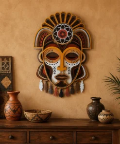 Tribal Sun Spirit Mask