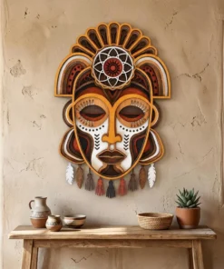 Tribal Sun Spirit Mask