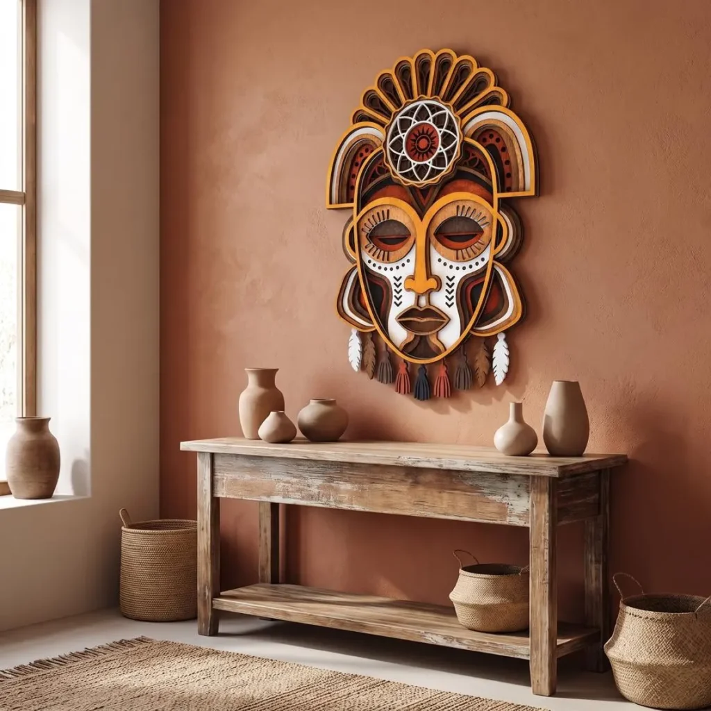 Tribal Sun Spirit Mask