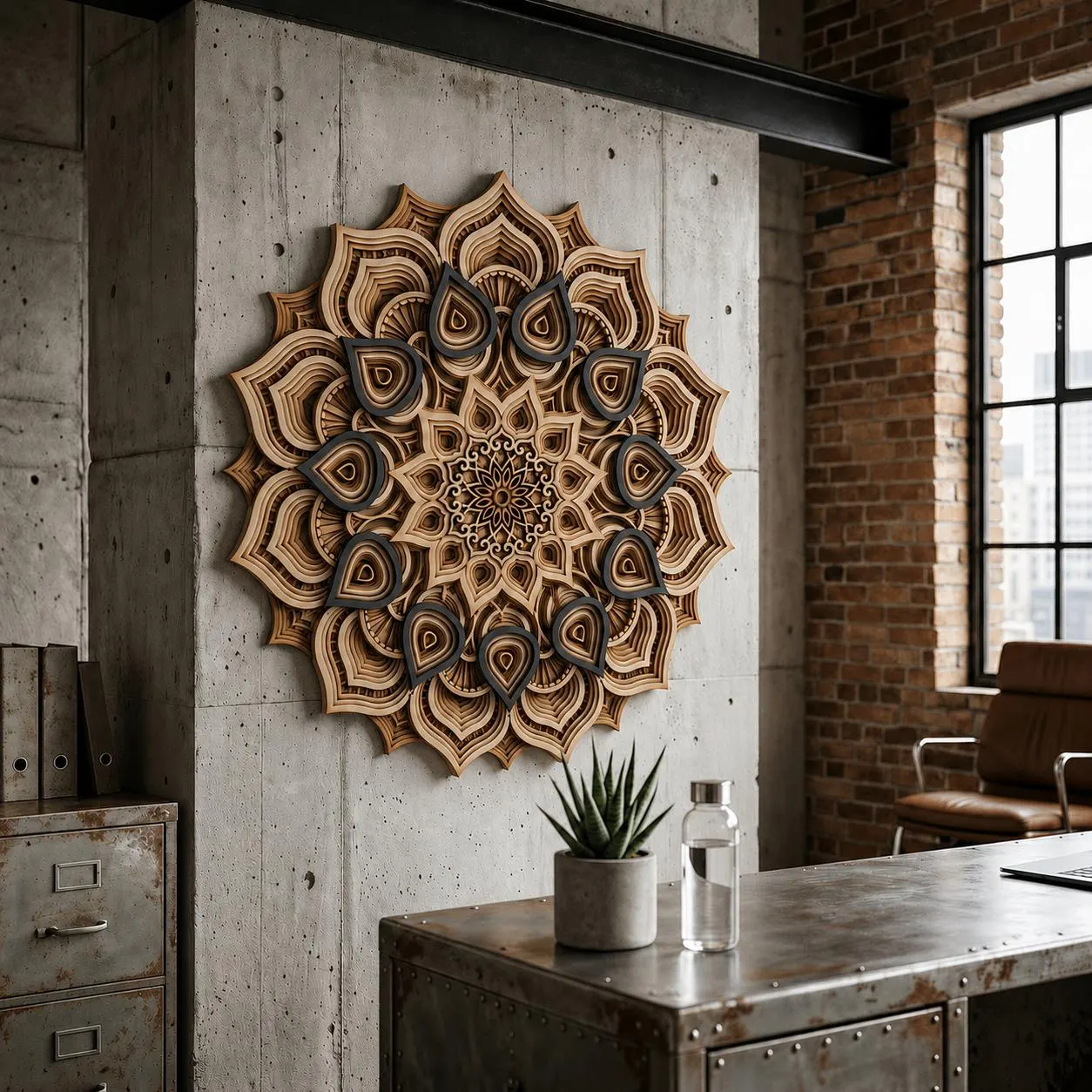 Shadow Lotus Mandala
