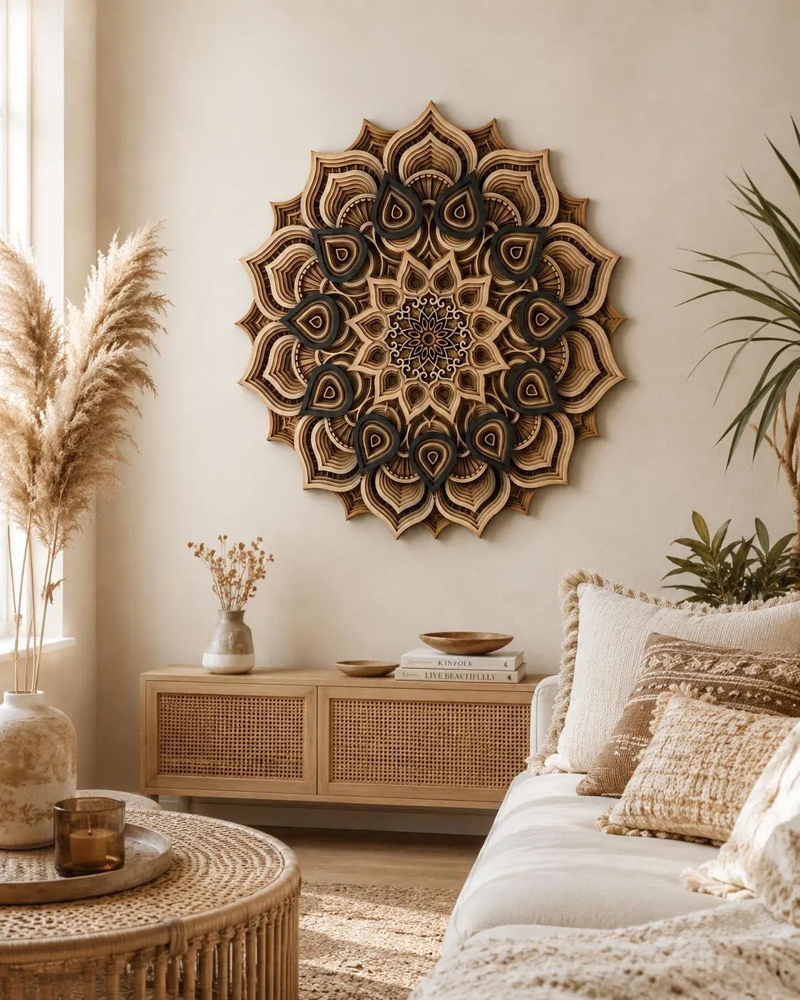 Shadow Lotus Mandala